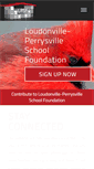 Mobile Screenshot of lpschoolfoundation.org